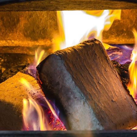 RUF Holzbriketts Palette 960 kg – 96 Packungen à 10 kg (FSC-zertifiziert, ofenfertig)