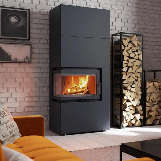 Kratki Simple Box Kaminbausatz 8 kW Eck Ø 200 (BImSchV 2 EEK A)