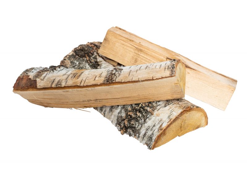 Birken-Brennholz 25 cm kammergetrocknet – 2 RM Palette (ca. 2,8 SRM, 835 kg)