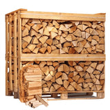 Buchen-Brennholz 25 cm kammergetrocknet – 1 RM / 1,6 SRM Palette (500 kg)