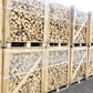 Buchen-Kaminholz 25 cm trocken, ofenfertig – 1 RM / 1,6 SRM Palette (ca. 476 kg)