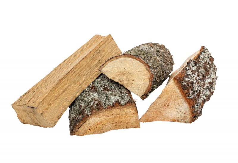 Eichen-Brennholz 33 cm kammergetrocknet – 2 RM Palette (ofenfertig, ca. 980 kg)
