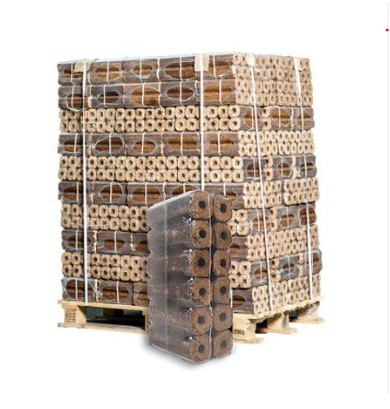 Pini-Kay Hartholzbriketts Palette 960 kg – 96 Packungen à 10 kg