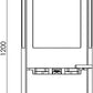 Aduro 9.5 Kaminofen Stahl schwarz 6 kW – 3 Sichtscheiben, Aduro-Tronic & BImSchV 2