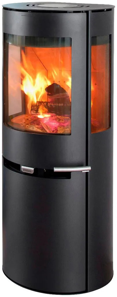 Aduro 9.5 Kaminofen Stahl schwarz 6 kW – 3 Sichtscheiben, Aduro-Tronic & BImSchV 2