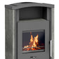 Wamsler Gron Kaminofen Naturstein 5,1 kW gussgrau (Dauerbrand)