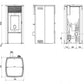 MCZ EGO Air 8 M3 Maestro+ Pelletofen 8 kW WLAN leise (EEK A+) RLU